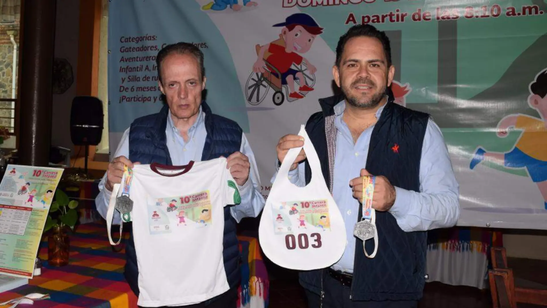 carrera infantil